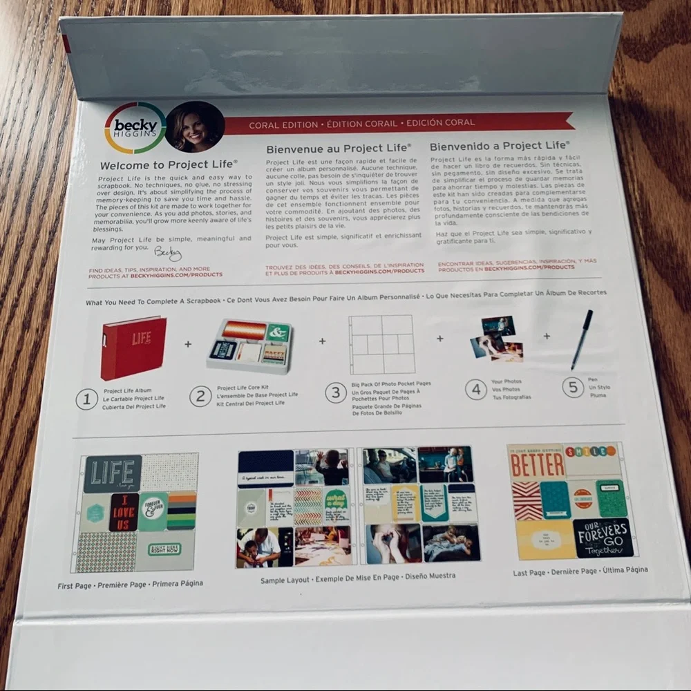 🆕 PROJECT Life Kit Coral Edition —Sealed